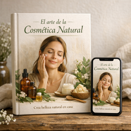 El arte de la cosmética natural: Con más de 150 recetas que cuidan el cuerpo, cabello y rostro + 8 bonos de regalo 🎁